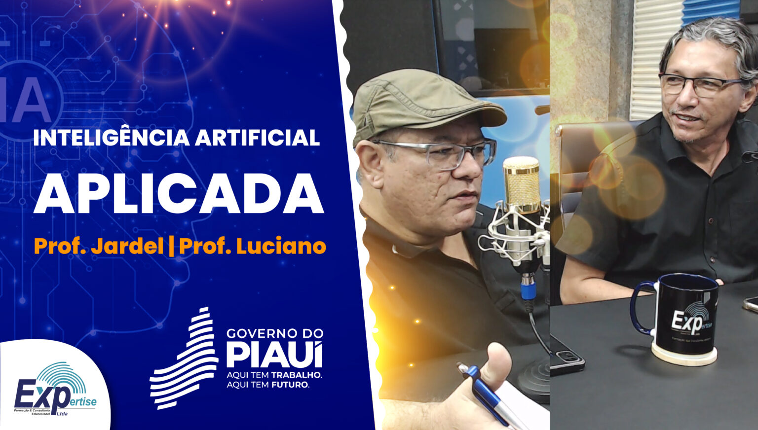 EP.017 – Professor Jardel e Professor Luciano – Inteligência Artificial e Realidade Aumentada.