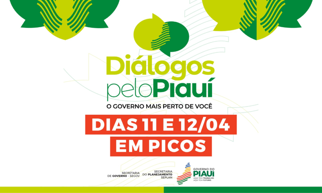 Projeto “Diálogos pelo Piauí” estreia em Picos com serviços, escuta popular e planejamento participativo