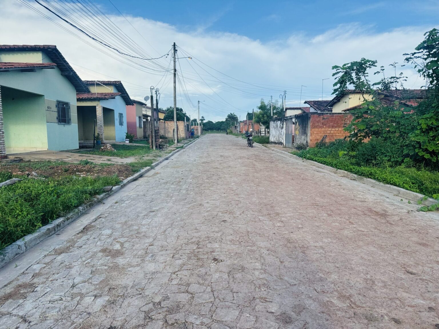 Coordenadoria de Desenvolvimento dos Territórios pavimenta ruas em José de Freitas