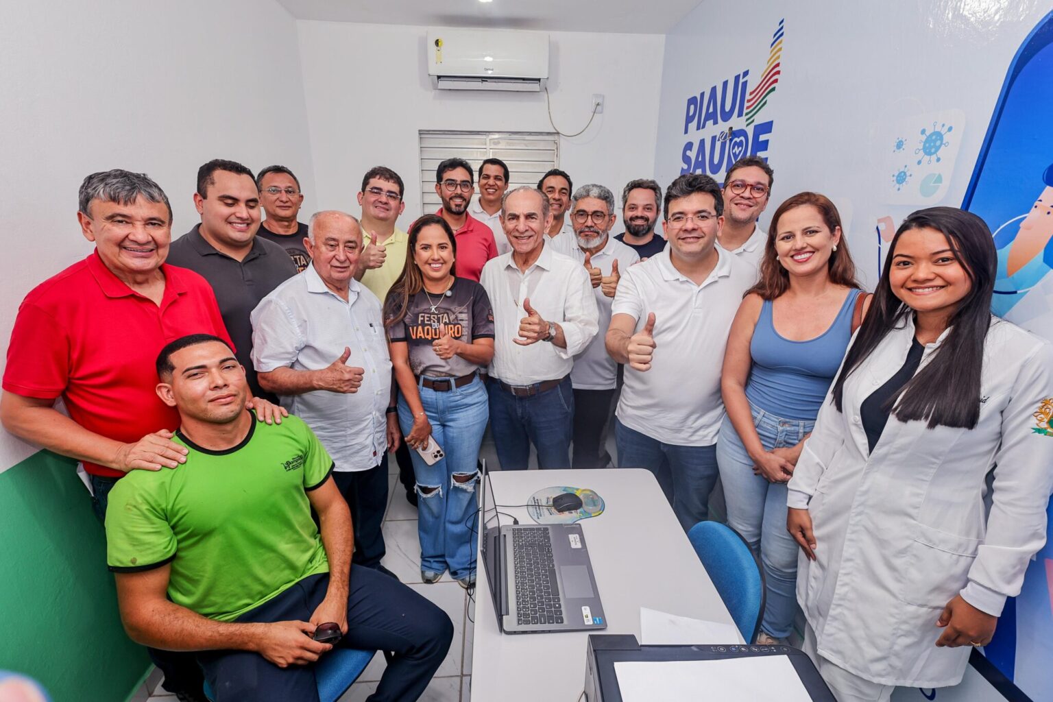 Governador entrega recuperação da PI-331 e visita unidades do Piauí Saúde Digital em Boqueirão e Cocal de Telha