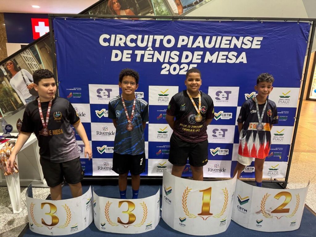 Segunda etapa do Campeonato Piauiense de Tênis de Mesa consagra talentos do programa Bolsa Atleta