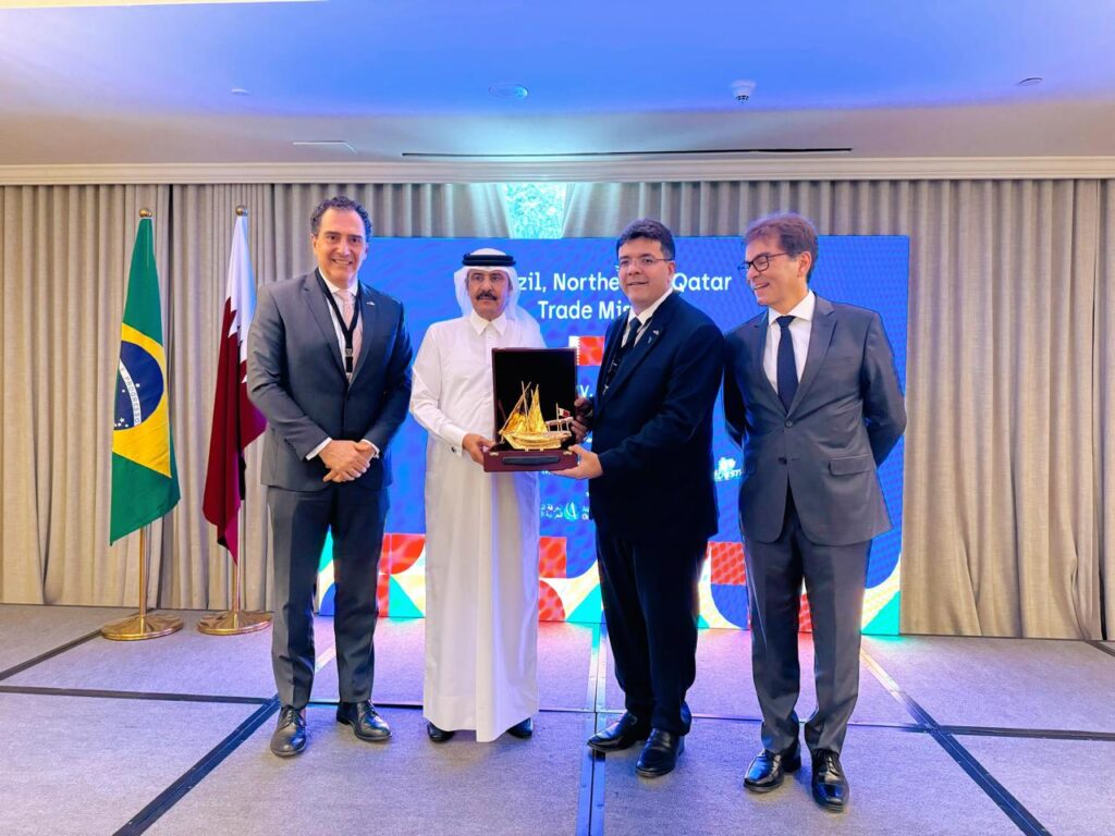 Rafael Fonteles conduz apresentação de 16 projetos no Catar e posiciona Nordeste como líder da transição energética global