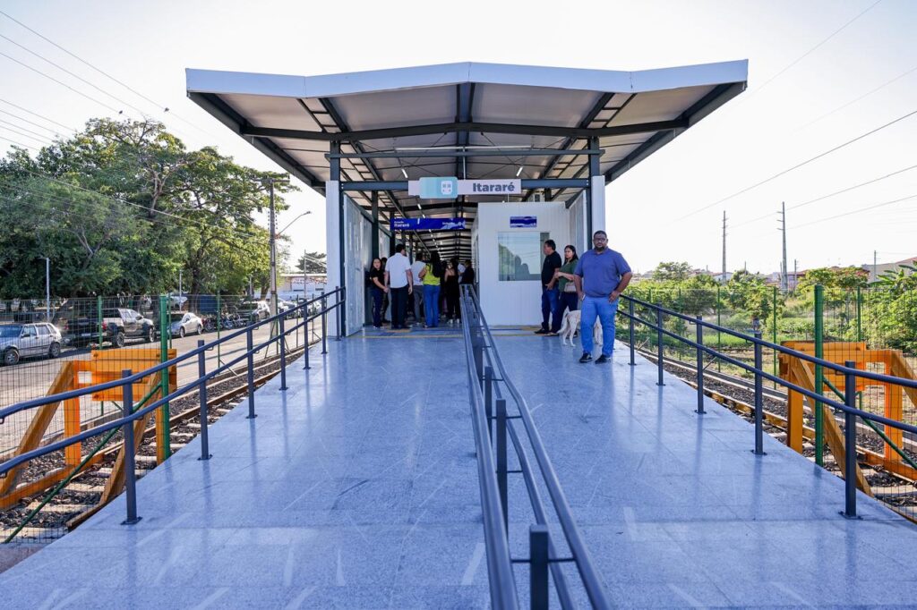 Com estrutura moderna, Governo do Estado entrega nova estação do metrô no bairro Itararé, na zona sudeste de Teresina