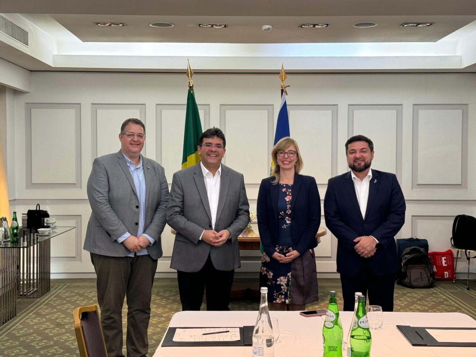 Em Lisboa, Rafael Fonteles reforça parcerias nas áreas de educação, saúde e infraestrutura