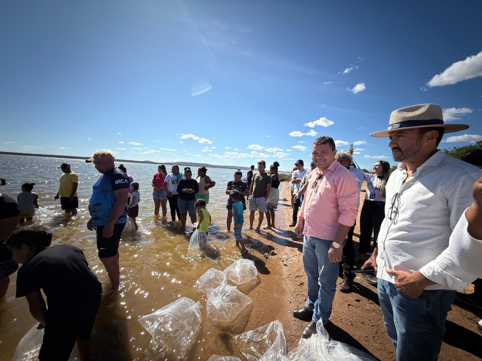 Semarh repovoa rios e lagoas do Sul do Piauí com mais de 400 mil alevinos de espécies nativas