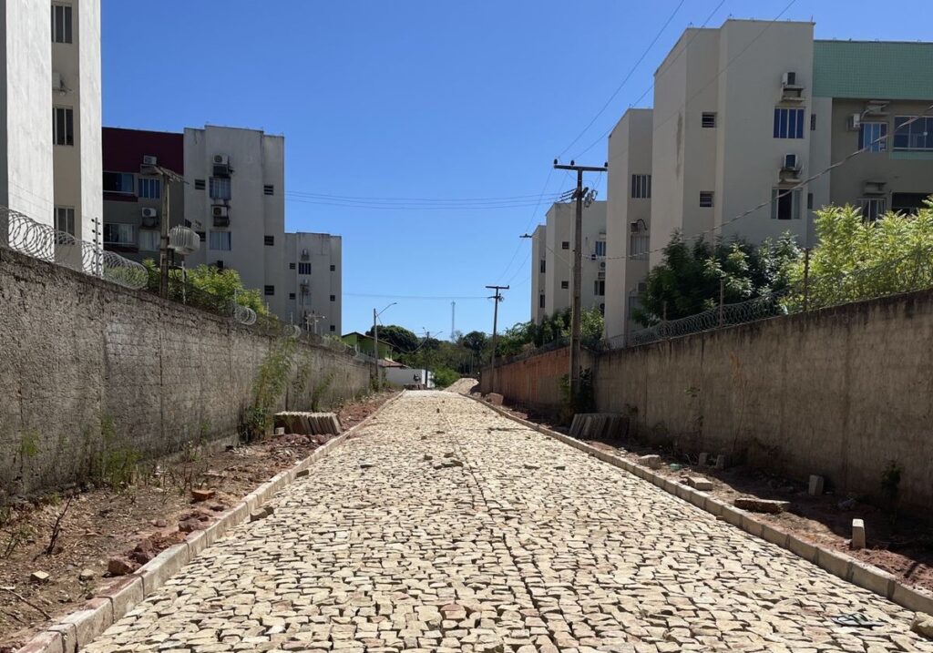 Mais mobilidade e qualidade de vida: Idepi executa a pavimentação de mil m² de ruas em Teresina
