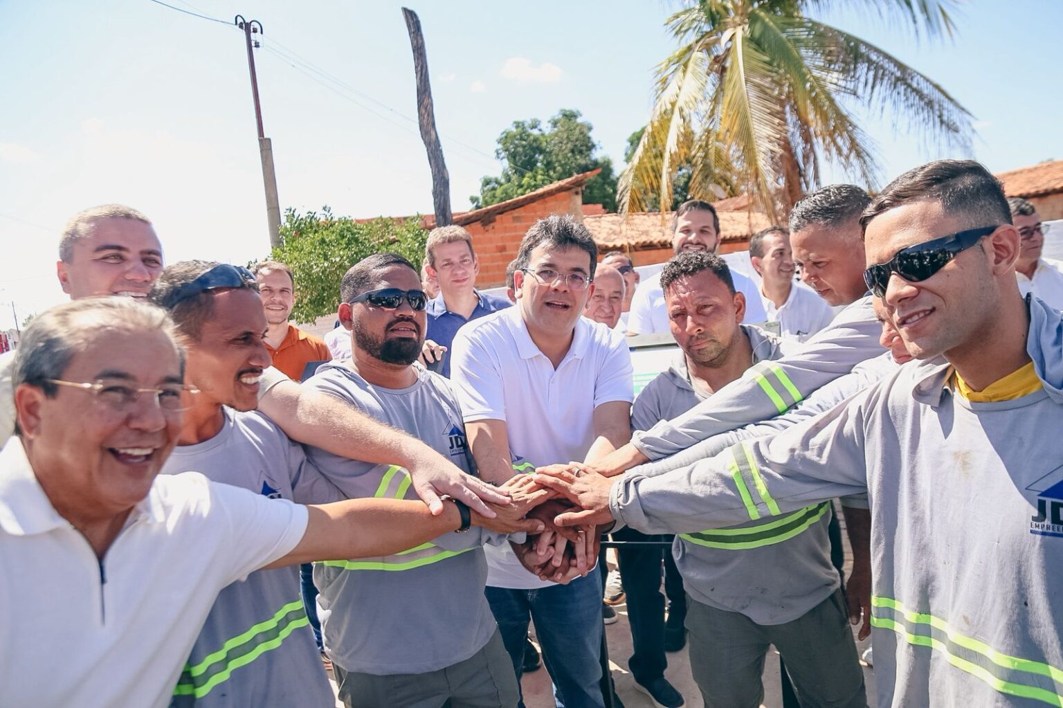 Rafael Fonteles inaugura asfaltamento em Bom Jesus e destaca avanços em mobilidade urbana
