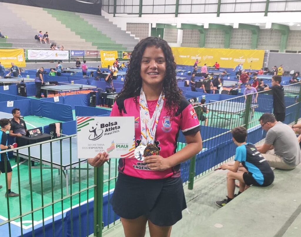 Integrantes do Bolsa Atleta conquistam quatro medalhas na Copa do Brasil de Tênis de Mesa