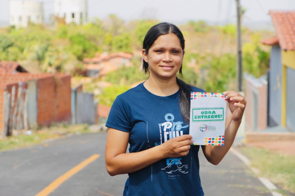 Asfalto chega ao Monte Verde e transforma a mobilidade do bairro com obra conquistada pelo OPA