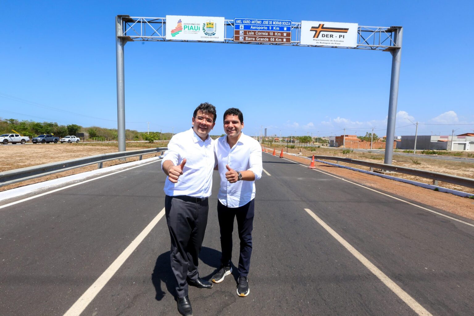 Rafael Fonteles inaugura obra no Rodoanel de Parnaíba com investimento superior a R$ 7 milhões