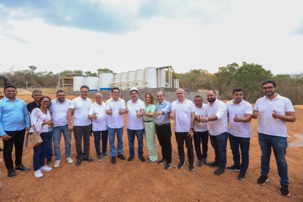 Obra do novo sistema de abastecimento de Uruçuí chega a 80% e vai garantir água de qualidade para toda a cidade