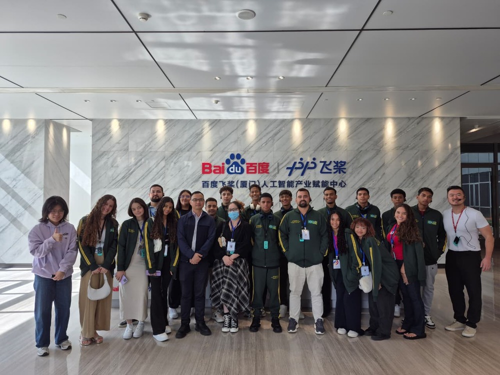 Intercambistas do Piauí ampliam formação acadêmica e profissional com imersão em Inteligência Artificial na China