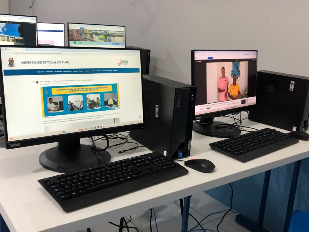 Uespi avança na transformação digital com inauguração de quatro laboratórios de informática