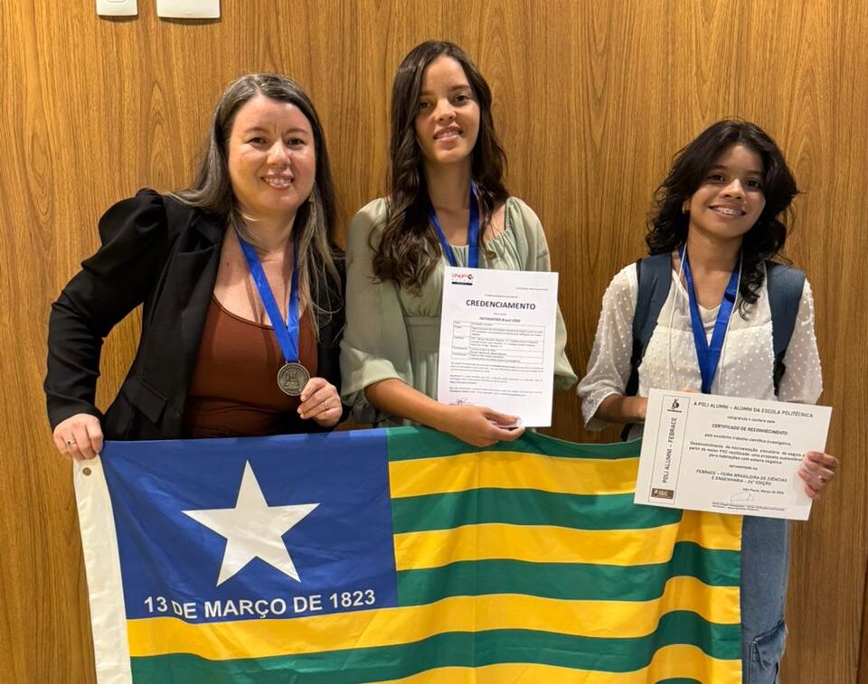 Estudantes do Piauí conquistam quatro prêmios na maior feira de ciências e engenharia do país