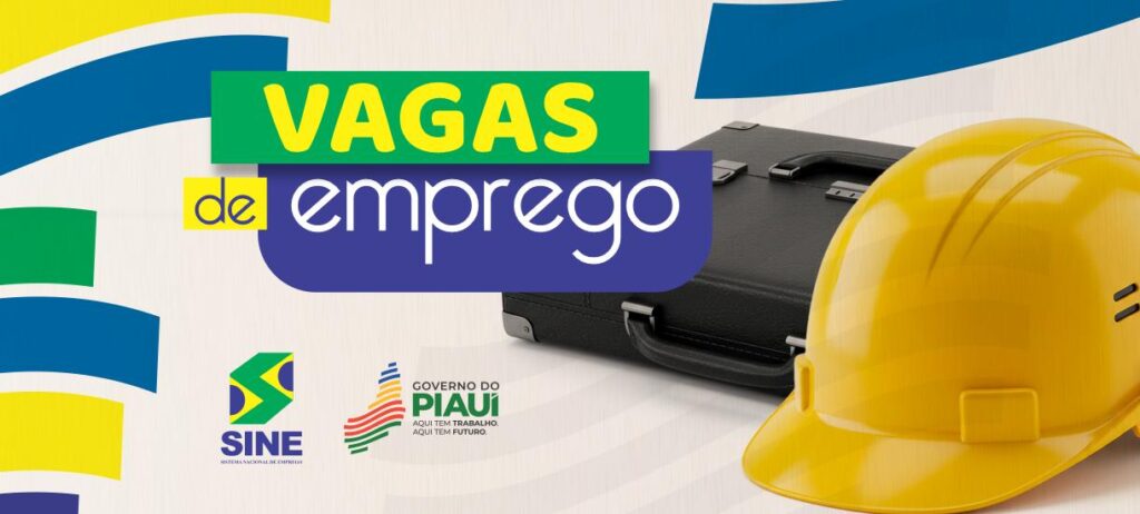 Sine divulga mais de 130 vagas de emprego com oportunidades em Teresina e no interior do Piauí nesta quinta (26); confira